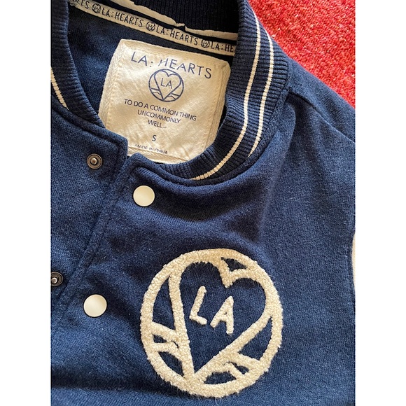 L.A. Hearts Stadium Athletic Track Jacket Small - Picture 2 of 6